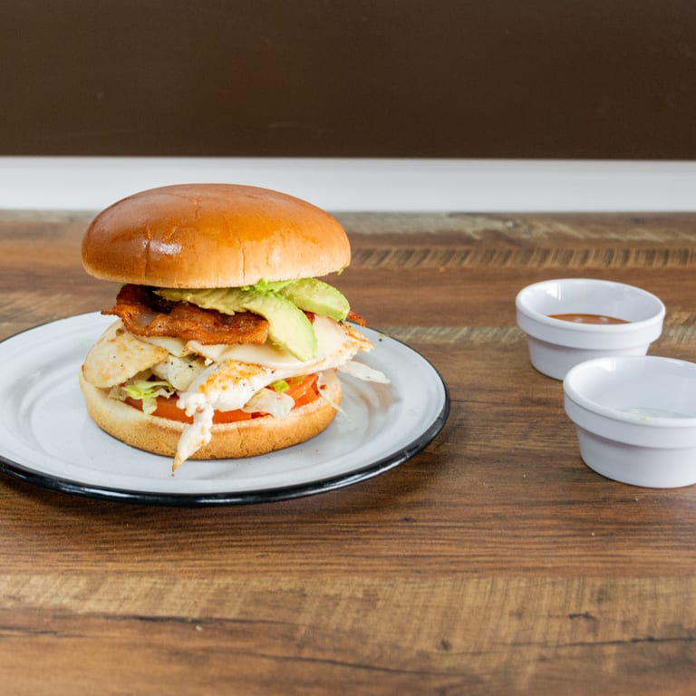 Indulge in Our Spicy Chicken Burger