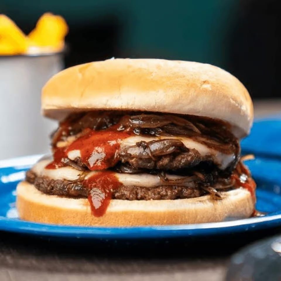 Barbecue Burger Promo.