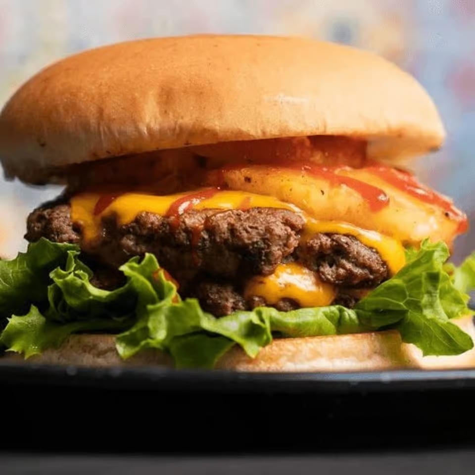 Hawaiian Burger Promo.