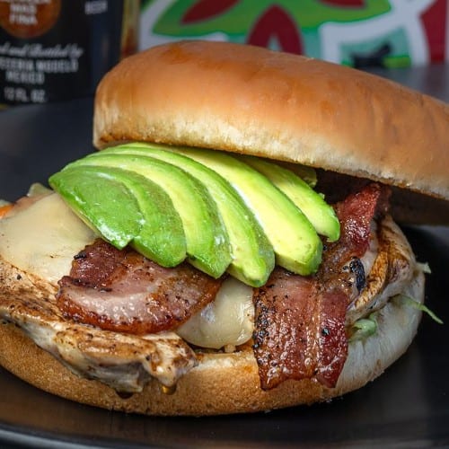 Spicy Chicken Burger.