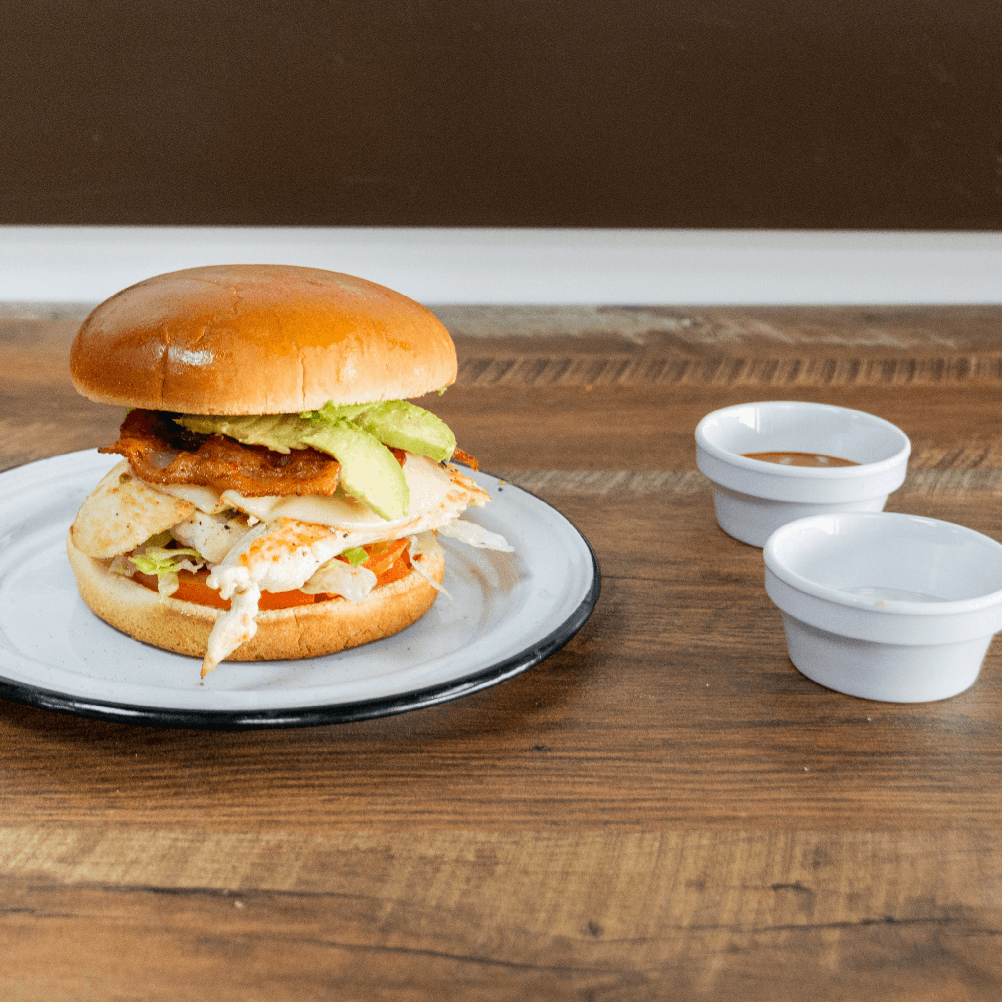 Spicy Chicken Burger.
