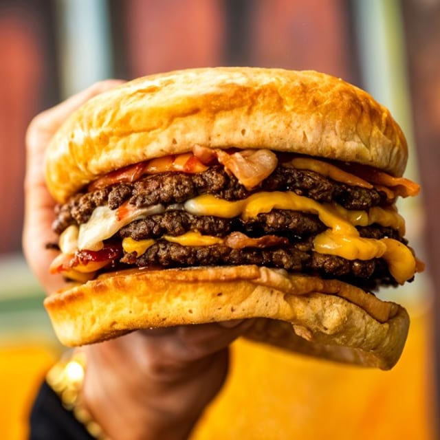 La Junior Burger.